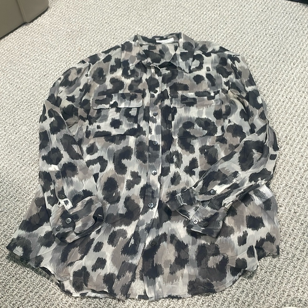 Women’s Equipment Silk button shirt